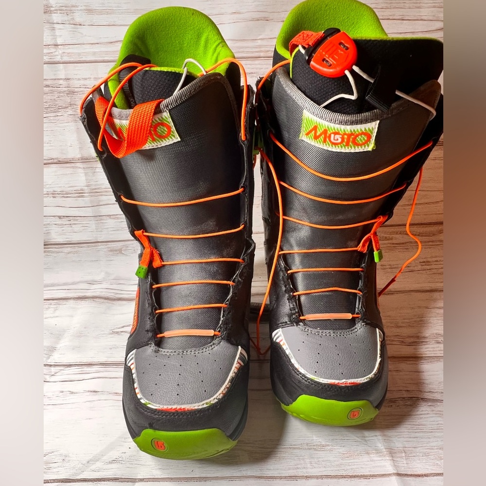 Burton Men's Moto snowboard snow boots size 9.5